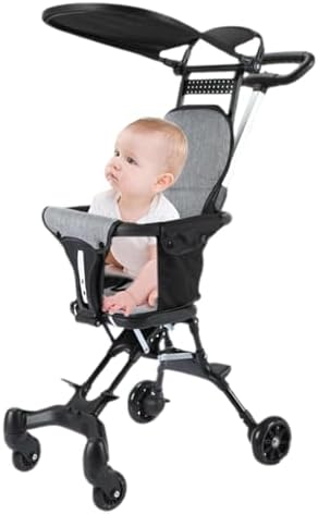 Lightweight Toddler Stroller | Toddler Stroller Canopy | Foldable Travel Stroller | Stroller Airplane Travel, Lightweight Stroller, Detachable Canopy Stroller - Image 9