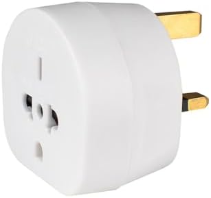 Mercury | Universal World to UK Travel Adaptor | 13A Fused Plug Converter EU, USA, Australia, China, New Zealand & More | Socket Adapter for Electric Razor, Toothbrush, Chargers, Shavers & Appliances
