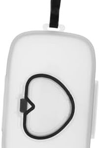Happyyami Portable Wipes Dispenser Case Lightweight Wipe Holder for Tissue Storage for Strollers Home and Travel Practical and Easy to Clean