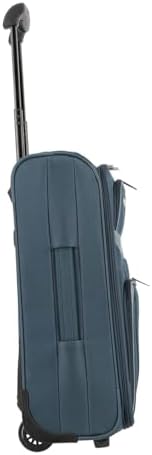 paklite carry-on suitcase with 2 wheels, small suitcase, ORLANDO, classic soft luggage trolley in timeless design, 53 cm, 37 liters - Image 3