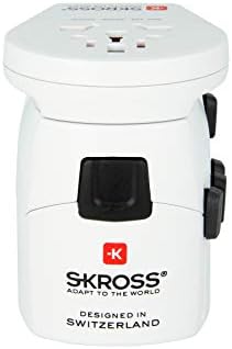 SKROSS - 1.302539 - Pro World & USB - 2 in 1 - Universal travel adapter for the whole world - Voltage and power: 100V–700W / 250V–1750W - 2.4A USB socket - non -slip protection - Image 4