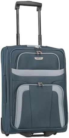 paklite carry-on suitcase with 2 wheels, small suitcase, ORLANDO, classic soft luggage trolley in timeless design, 53 cm, 37 liters - Image 2