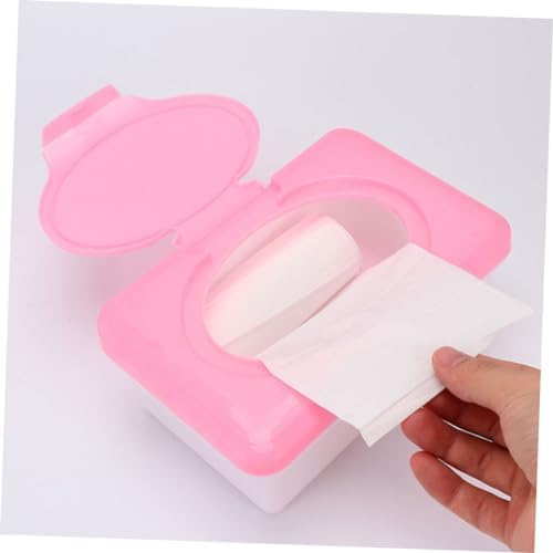 Cabilock Portable Refillable Wipe Dispenser Wet Tissue Holder for Travel Stroller and Home Use Lightweight and Compact Design for Organizing Wet Wipes - Image 2