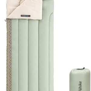 Naturehike Sleeping Bag for Adults,Lightweight 3 Season Rectangular Sleeping Bag