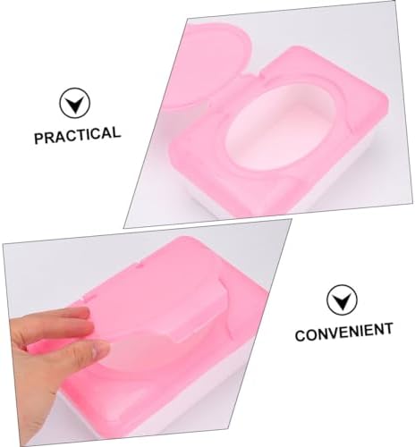 Cabilock Portable Refillable Wipe Dispenser Wet Tissue Holder for Travel Stroller and Home Use Lightweight and Compact Design for Organizing Wet Wipes - Image 7