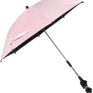 SUPVOX Stroller Umbrella UV Protection Sun Shade Parasol for Pushchairs Durable Canopy Lightweight Portable Pram Accessory for Outdoor Travel and Safety