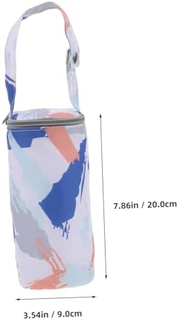 VALICLUD Insulated Bottle Cooler Bag for Stroller Travel Friendly Carrier for Nursing Moms Lightweight Design for Easy Portability and Versatile Use Keeps Bottles Warm and Conveniently - Image 2