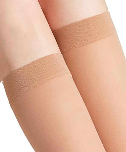 FALKE Lufthansa Travel & Comfort Women's Energize 30 DEN Knee-High Pop Socks Sheer Transparent Strong Compression Improved Blood Circulation Ideal For Long Trips Sitting Fine Soft Yarn 1 Pair - Image 3