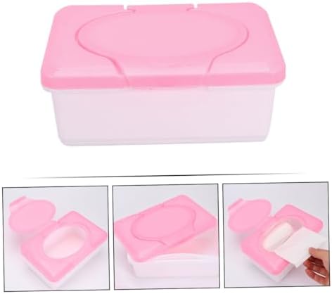 Cabilock Portable Refillable Wipe Dispenser Wet Tissue Holder for Travel Stroller and Home Use Lightweight and Compact Design for Organizing Wet Wipes - Image 3