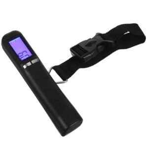 Healeved Handheld Suitcase Weighing Scale with Strong Strap Backlit LCD Display Auto Weight Tool