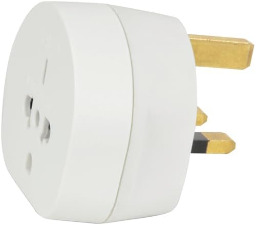 Mercury | Universal World to UK Travel Adaptor | 13A Fused Plug Converter EU, USA, Australia, China, New Zealand & More | Socket Adapter for Electric Razor, Toothbrush, Chargers, Shavers & Appliances - Image 6