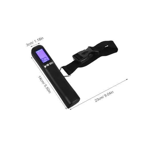 Healeved Handheld Suitcase Weighing Scale with Strong Strap Backlit LCD Display Auto Weight Tool - Image 2