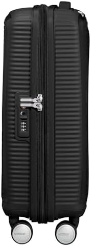 AMERICAN TOURISTER Soundbox - Spinner 55/20 Expandable Hand Luggage, 55 cm, 35.5 liters, Black (Bass Black) - Image 2