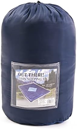Out There! Double Envelope Sleeping Bag Lightweight Polyester Adult Sleeping Bag - Image 6