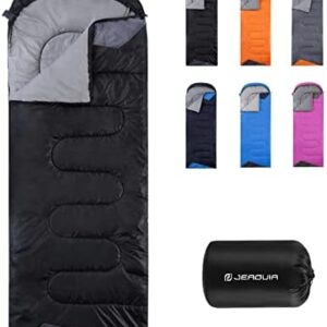 Sleeping Bags for Adults Backpacking Lightweight Waterproof- Cold Weather Sleeping Bag for Girls Boys Mens for Warm Camping Hiking Outdoor Travel Hunting with Compression Bags