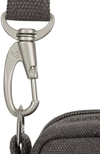Travelon Unisex's Anti-Theft Heritage Crossbody Bag Travel Totes, Pewter, 9.75 x 7.75 x 2.5 - Image 8