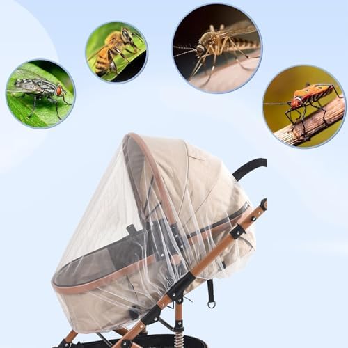 Bexdug Net For Crib - 2X Baby Playpen Cover | 380DPI Mesh Breathable Lightweight Portable Sun Protection For Outdoor Camping Nursery Car Travel Playpen Safety Backpacking Hiking Balcony - Image 4