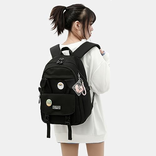 Makukke School Backpack for Women, Laptop Backpack 15.6 Inch College School Bag Anti Theft Travel Daypack Bookbag for Girls - Image 2