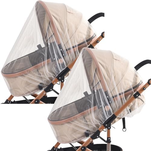 Bexdug Net For Crib - 2X Baby Playpen Cover | 380DPI Mesh Breathable Lightweight Portable Sun Protection For Outdoor Camping Nursery Car Travel Playpen Safety Backpacking Hiking Balcony - Image 6