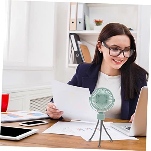 Cabilock 1set Usb Charging Handheld Fan Mini Portable Cooling for Home Office Travel and Strollers Design Lightweight and Convenient for Outdoor Use Random Style - Image 9