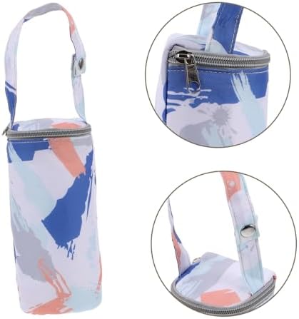 VALICLUD Insulated Bottle Cooler Bag for Stroller Travel Friendly Carrier for Nursing Moms Lightweight Design for Easy Portability and Versatile Use Keeps Bottles Warm and Conveniently - Image 7