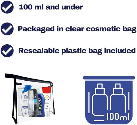 Travel Toiletries Set for Men – Mini Travel Toiletry Kit with TSA Approved Liquids – Airport Friendly Men’s Travel Essentials for Holiday, Business, Overnight Stay - Image 3