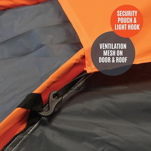 Milestone Camping Dome Tent/Sleeps Water Resistant/Portable - Image 9