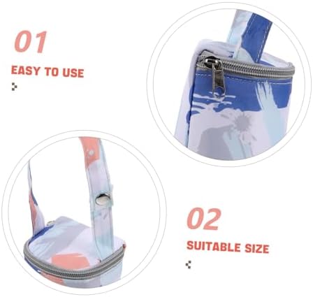 VALICLUD Insulated Bottle Cooler Bag for Stroller Travel Friendly Carrier for Nursing Moms Lightweight Design for Easy Portability and Versatile Use Keeps Bottles Warm and Conveniently - Image 3