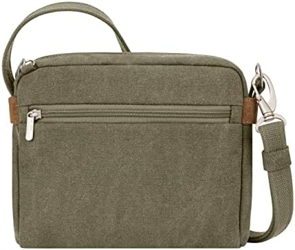 Travelon Women's Anti-Theft Heritage Small Crossbody Bag Cross Body - Image 5