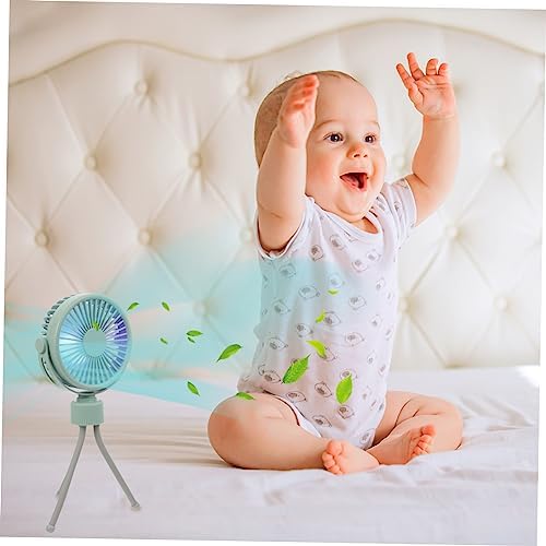 Cabilock 1set Usb Charging Handheld Fan Mini Portable Cooling for Home Office Travel and Strollers Design Lightweight and Convenient for Outdoor Use Random Style - Image 6