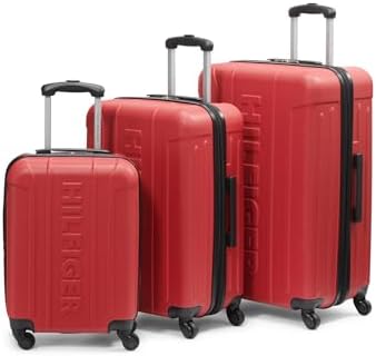 Tommy Hilfiger Carry on Overhead Spinner Hardside Luggage - Image 10