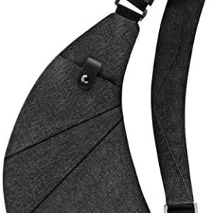 MRang Sling Bag Crossbody Shoulder Chest Bag Anti Theft Travel Daypack For Men Women Outdoor Sport Travel Hiking