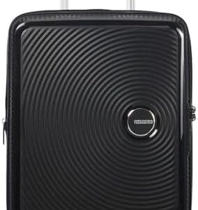AMERICAN TOURISTER Soundbox - Spinner 55/20 Expandable Hand Luggage, 55 cm, 35.5 liters, Black (Bass Black)