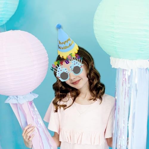 1 Glasses, 1 Hat, Birthday Sunglasses, Party Glasses, Football Glasses Party Glasses Accessories, Adult Glasses Happy Birthday - Image 4