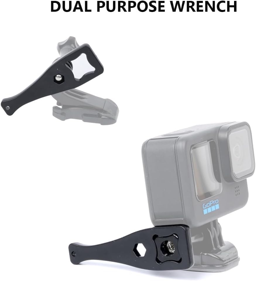 YHTSPORT Helmet Adhesive Mounts Kit Flat and Curved, 26 Pcs Helmet Mounting Accessories for Gopro, 3M Sticky Pads + Adhesive Buckle Mount Screw Accessories for Gopro and Other Action Camera - Image 5