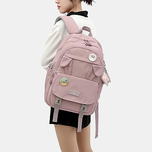 Makukke School Backpack for Women, Laptop Backpack 15.6 Inch College School Bag Anti Theft Travel Daypack Bookbag for Girls - Image 9