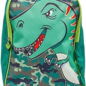 HTUK Dinosaur Wheeled Bag Dinosaur Suitcase for Boys, Kids Trolley Hand Luggage with 2 Wheels, Practical Carry On Suitcase, Children Toddlers Travel Bag Gifts for Boys Dinosaur Trolley