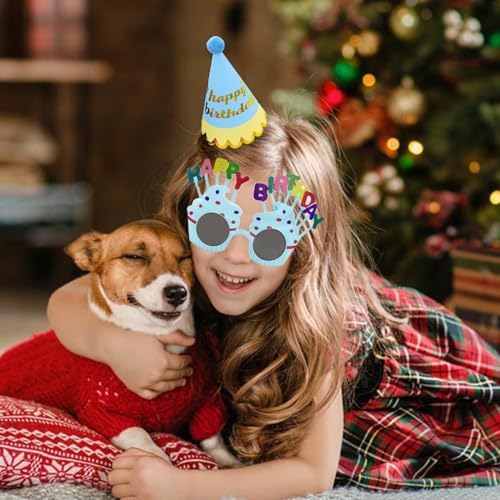 1 Glasses, 1 Hat, Birthday Sunglasses, Party Glasses, Football Glasses Party Glasses Accessories, Adult Glasses Happy Birthday - Image 6