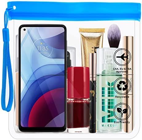 Clear Travel Toiletry Bag - Airport Security Liquids Bags, Airport Liquid Bag 20 x 20cm TSA Approved, Travel Accessories Makeup Bags Holiday Essentials Luggage for Men Women - Image 6