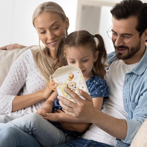 Family Album, Baby Pictures, Soft Pages Safe Corners Lightweight Build Memory Keeper, First Album for Home, Bedroom, Travel, Cribs, Strollers 7.3x5.5 Inches - Image 4