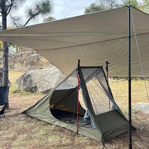 1 Person Tent, Portable Lightweight Tent, Camping Shelter Breathable Sleeping Bag, Outdoor Travel, Camp Bedding for Hiking, Road Trips, Adventures, 82.68x35.43x47.24 Inches - Image 4