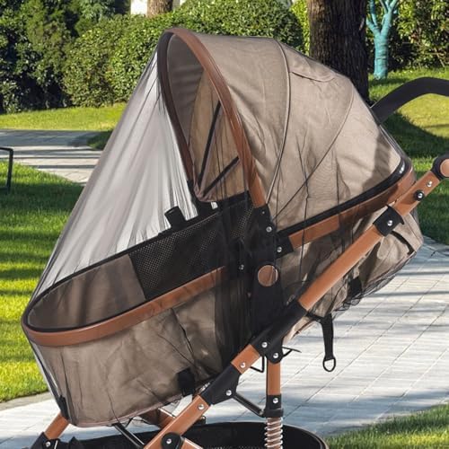 Baby Net - 2X Bassinet Net | 380DPI Mesh Breathable Lightweight Travel-Friendly Sun Protection For Outdoor Camping Strolling Nursery Car Travel Backpacking Hiking Balcony Protection - Image 6