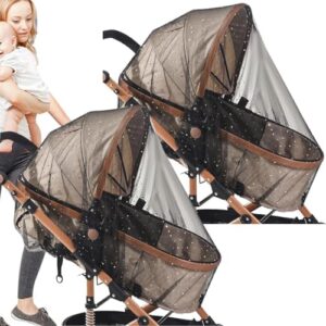 Net For Crib | Baby Crib Net | 2X Breathable Lightweight Portable Sun Protection For Camping Strolling Nursery Crib Car Travel Backpacking Hiking Balcony Use