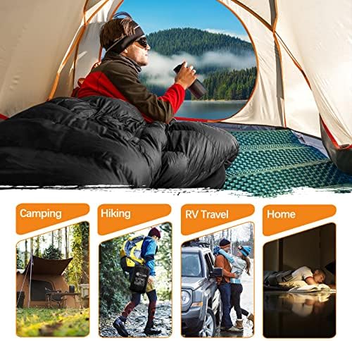 ACTIVE FOREVER Sleeping Bags - 3 Seasons Mummy Sleeping Bag for Adults & Kids, Lightweight with Compact Bag for Camping, Hiking, Backpacking, Travel, Outdoor - Image 7