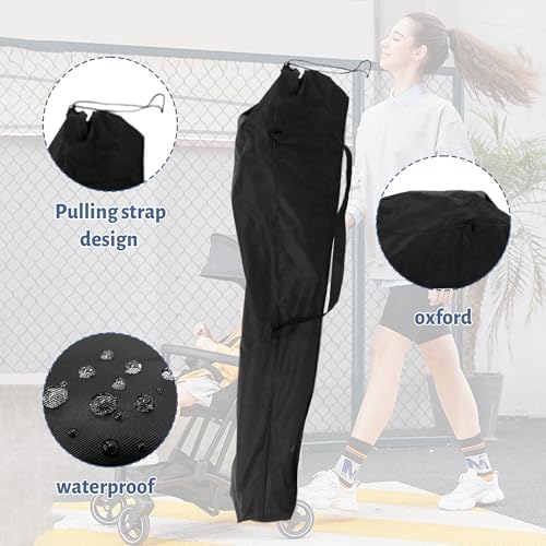 Vierone 1Pcs Stroller Bag Made of Oxford Material Travel Stroller Bag Lightweight Waterproof and Tear Resistant Easy to Carry and Store Stroller Travel Bag Suitable for Most Baby Strollers - Image 3