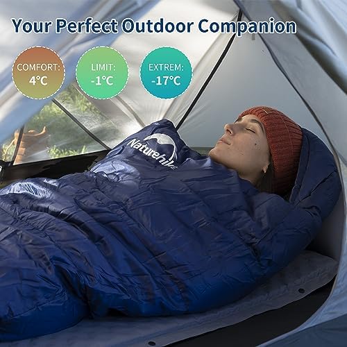 Naturehike Mummy Sleeping Bag Ultra Lightweight for Adults, Warm for 3-4 Season, Waterproof, for Indoor, Camping, Hiking, Mountaineering, Traveling, Backpacking, Festivals, Outdoor - Image 5