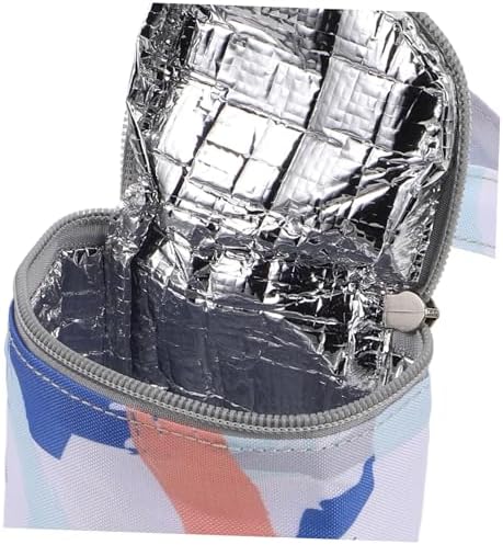 VALICLUD Insulated Bottle Cooler Bag for Stroller Travel Friendly Carrier for Nursing Moms Lightweight Design for Easy Portability and Versatile Use Keeps Bottles Warm and Conveniently - Image 8