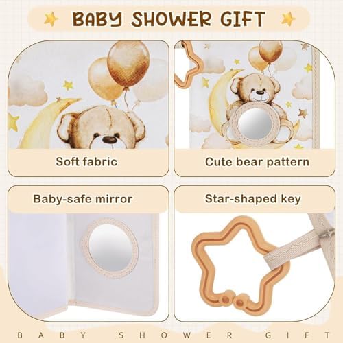Family Album, Baby Pictures, Soft Pages Safe Corners Lightweight Build Memory Keeper, First Album for Home, Bedroom, Travel, Cribs, Strollers 7.3x5.5 Inches - Image 6