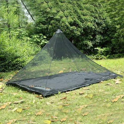 Mosquito Netting for Camping with Carry Bag Large Size 220X120cm Compact And Lightweight Protection for Camping accessories, Travel, Adult Tent Bed,Sleeping Bags